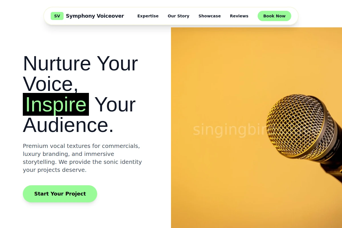 Symphony Voiceover